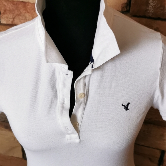 AMERICAN EAGLE Golf Shirt size large - Picture 2 of 4